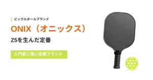 ONIXのパドルを紹介するアイキャッチ画像